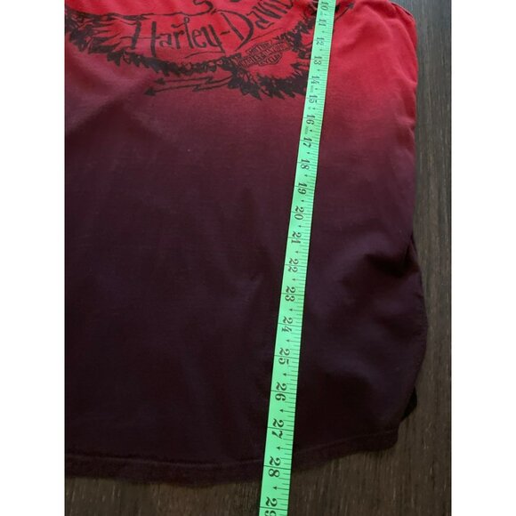 Harley-Davidson Ombre Braided Sides Tank Top Size XL - Picture 6 of 9